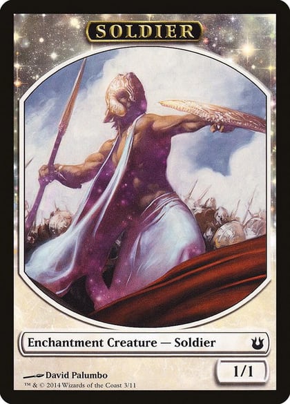 Soldier Token, Born of the Gods 3