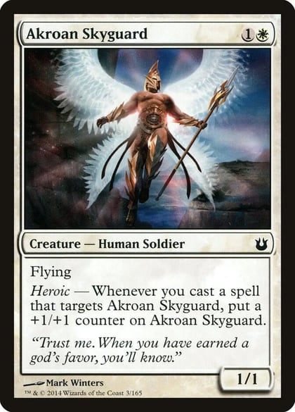 Akroan Skyguard, Born of the Gods 3