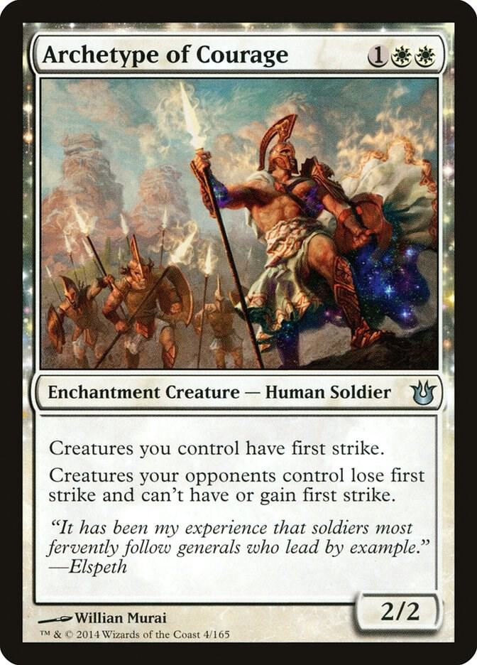 Archetype of Courage, Born of the Gods 4