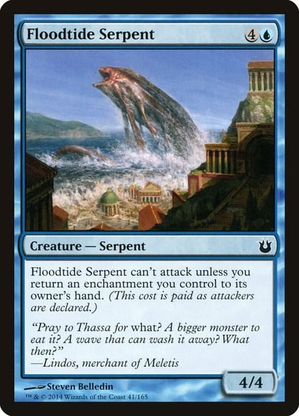 Floodtide Serpent, Born of the Gods 41