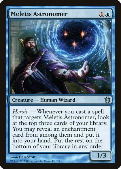 Meletis Astronomer, Born of the Gods 43