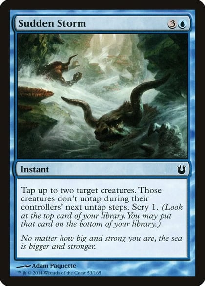 Sudden Storm, Born of the Gods 53