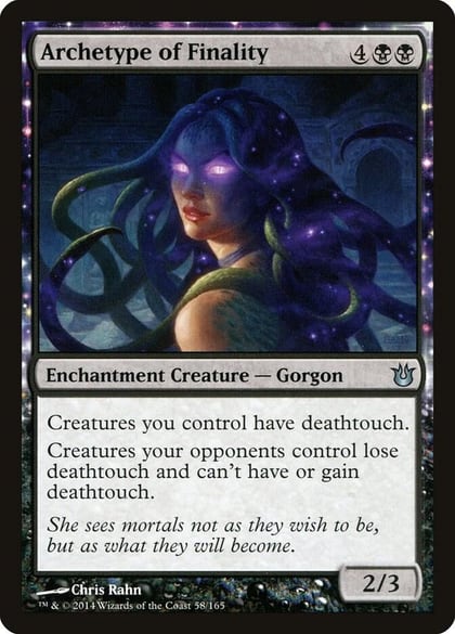 Archetype of Finality, Born of the Gods 58