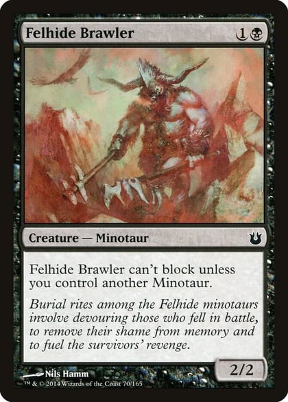 Felhide Brawler, Born of the Gods 70