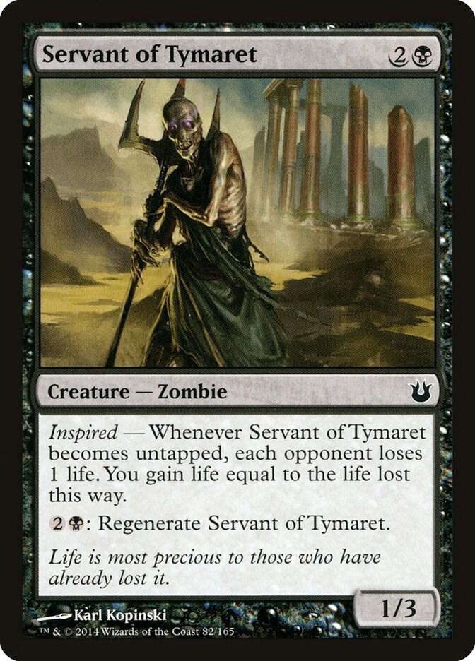 Servant of Tymaret, Born of the Gods 82