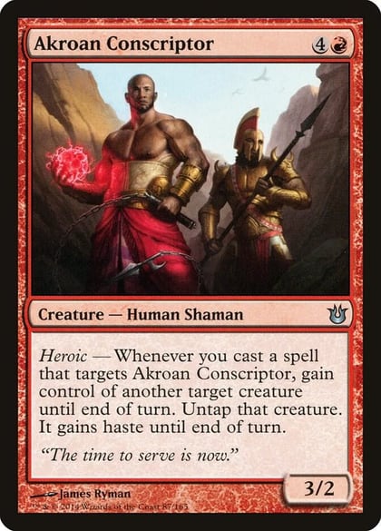 Akroan Conscriptor, Born of the Gods 87