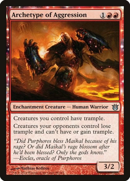 Archetype of Aggression, Born of the Gods 88