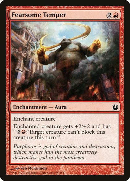 Fearsome Temper, Born of the Gods 95