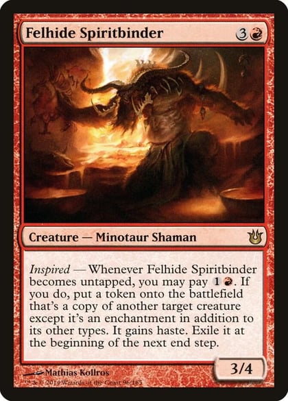 Felhide Spiritbinder, Born of the Gods 96