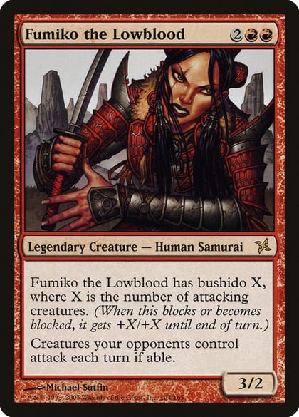 Fumiko the Lowblood, Betrayers of Kamigawa 104