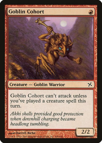 Goblin Cohort, Betrayers of Kamigawa 106