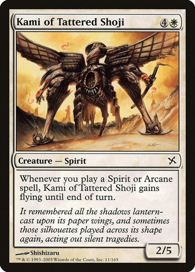 Kami of Tattered Shoji, Betrayers of Kamigawa 11