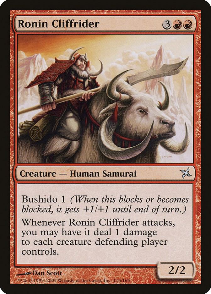 Ronin Cliffrider, Betrayers of Kamigawa 116