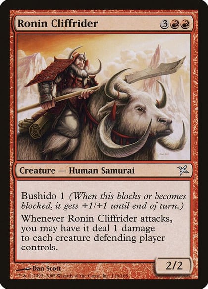 Ronin Cliffrider, Betrayers of Kamigawa 116
