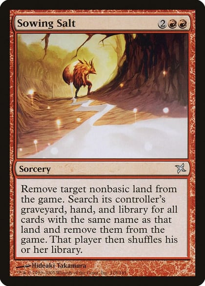 Sowing Salt, Betrayers of Kamigawa 118