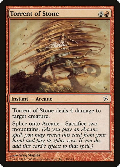 Torrent of Stone, Betrayers of Kamigawa 119