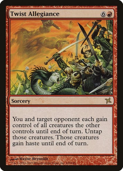 Twist Allegiance, Betrayers of Kamigawa 120