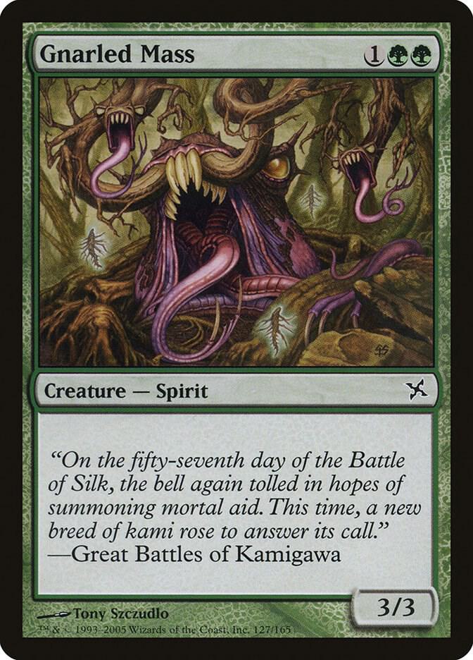Gnarled Mass, Betrayers of Kamigawa 127