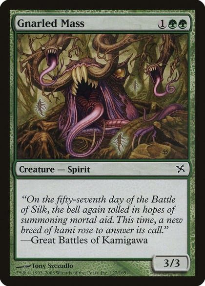Gnarled Mass, Betrayers of Kamigawa 127