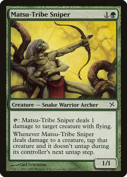 Matsu-Tribe Sniper, Betrayers of Kamigawa 136