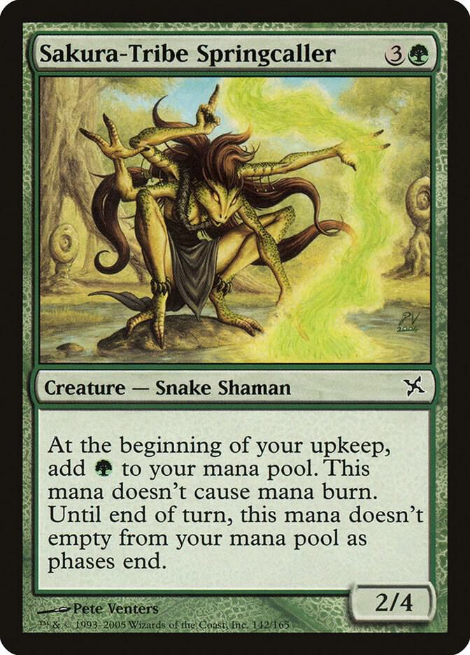 Sakura-Tribe Springcaller, Betrayers of Kamigawa 142