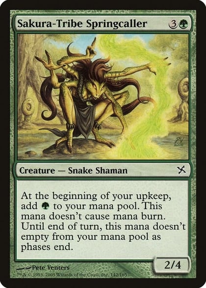 Sakura-Tribe Springcaller, Betrayers of Kamigawa 142