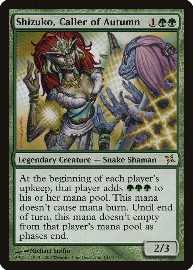 Shizuko, Caller of Autumn, Betrayers of Kamigawa 144