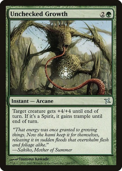 Unchecked Growth, Betrayers of Kamigawa 148