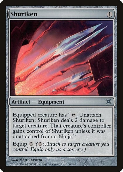 Shuriken, Betrayers of Kamigawa 160