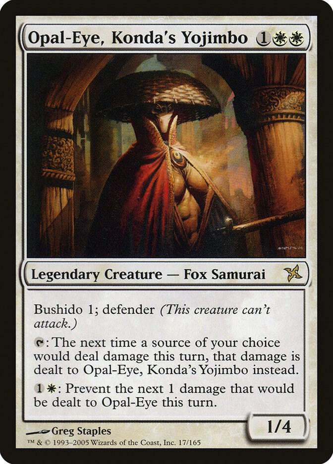 Opal-Eye, Konda's Yojimbo, Betrayers of Kamigawa 17
