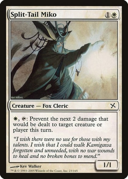 Split-Tail Miko, Betrayers of Kamigawa 23