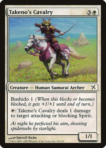 Takeno's Cavalry, Betrayers of Kamigawa 24