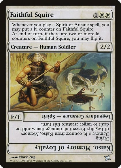 Faithful Squire, Betrayers of Kamigawa 3