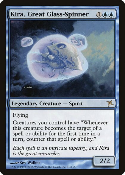 Kira, Great Glass-Spinner, Betrayers of Kamigawa 40