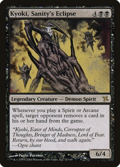 Kyoki, Sanity's Eclipse, Betrayers of Kamigawa 72