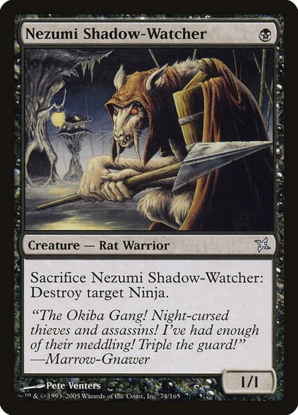 Nezumi Shadow-Watcher, Betrayers of Kamigawa 74