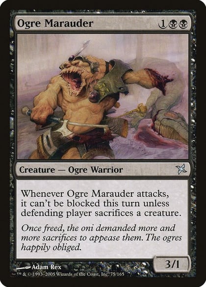 Ogre Marauder, Betrayers of Kamigawa 75