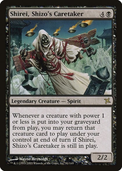 Shirei, Shizo's Caretaker, Betrayers of Kamigawa 81