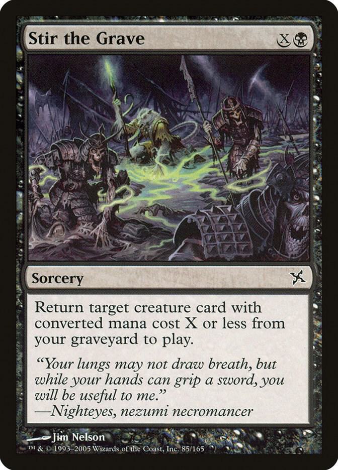 Stir the Grave, Betrayers of Kamigawa 85