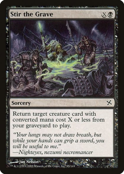 Stir the Grave, Betrayers of Kamigawa 85