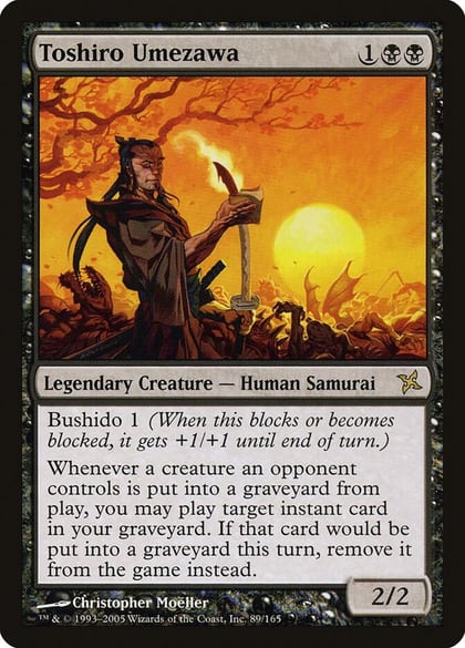 Toshiro Umezawa, Betrayers of Kamigawa 89