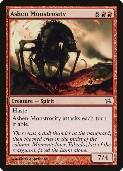 Ashen Monstrosity, Betrayers of Kamigawa 93