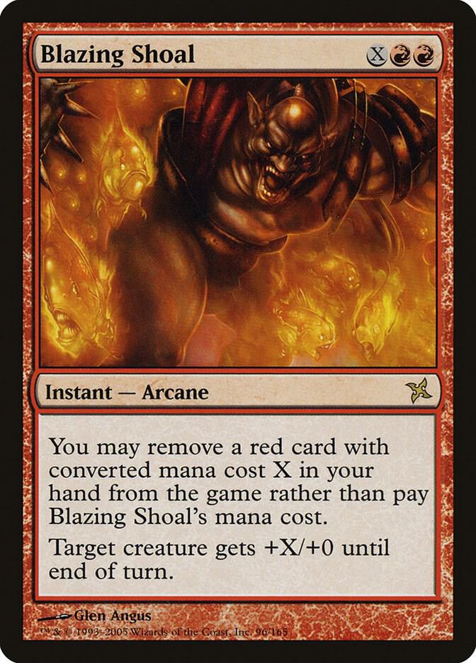 Blazing Shoal, Betrayers of Kamigawa 96