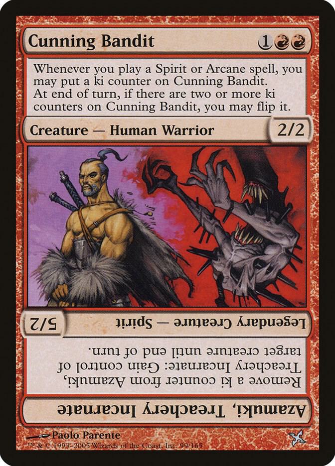 Cunning Bandit, Betrayers of Kamigawa 99