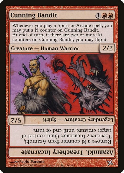 Cunning Bandit, Betrayers of Kamigawa 99