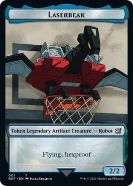 Laserbeak Token, Universes Beyond: Transformers 1