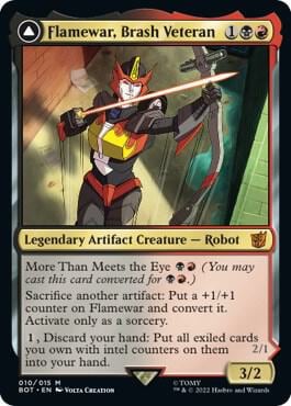 Flamewar, Brash Veteran, Universes Beyond: Transformers 10