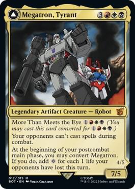 Megatron, Tyrant, Universes Beyond: Transformers 12