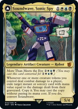 Soundwave, Sonic Spy, Universes Beyond: Transformers 14