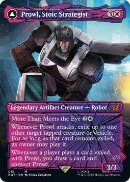 Prowl, Stoic Strategist (Shattered Glass), Universes Beyond: Transformers 16